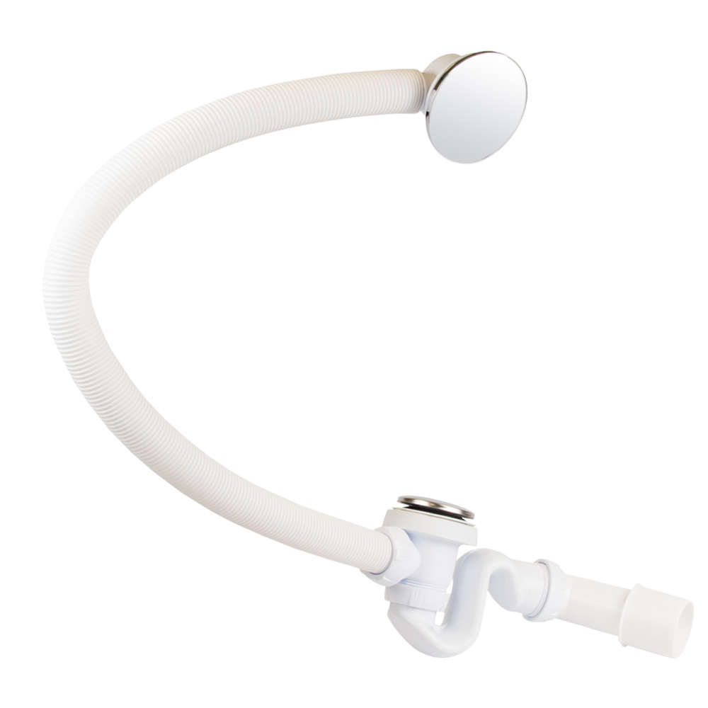 Сифон для ванни Wirquin Elton Click-Clack 700 мм з адаптером Ø40/50 мм