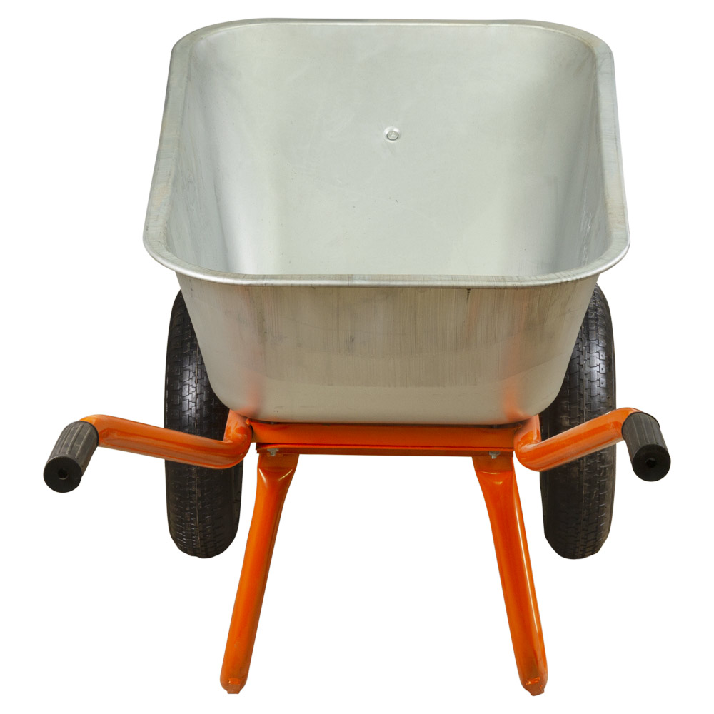 Тачка будівельна Flora двоколісна 100 л 320 кг колесо 15" (з 5-х ЧАСТИН)