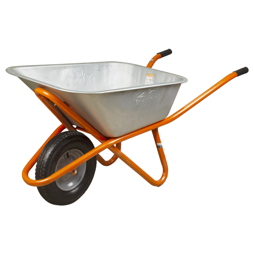 Тачка будівельна Flora одноколісна 90 л 200 кг колесо 15" (з 5-х ЧАСТИН)