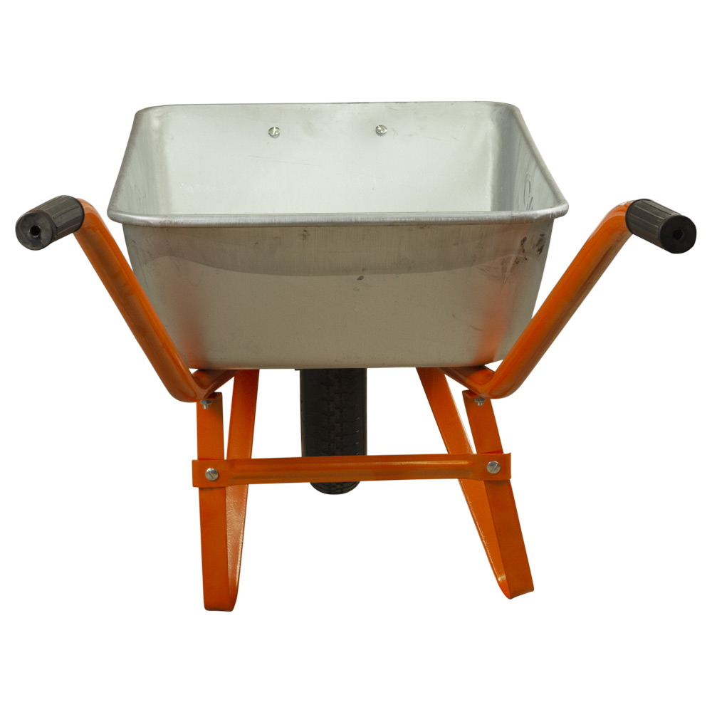 Тачка садова Flora одноколісна 58 л 120 кг колесо 14"