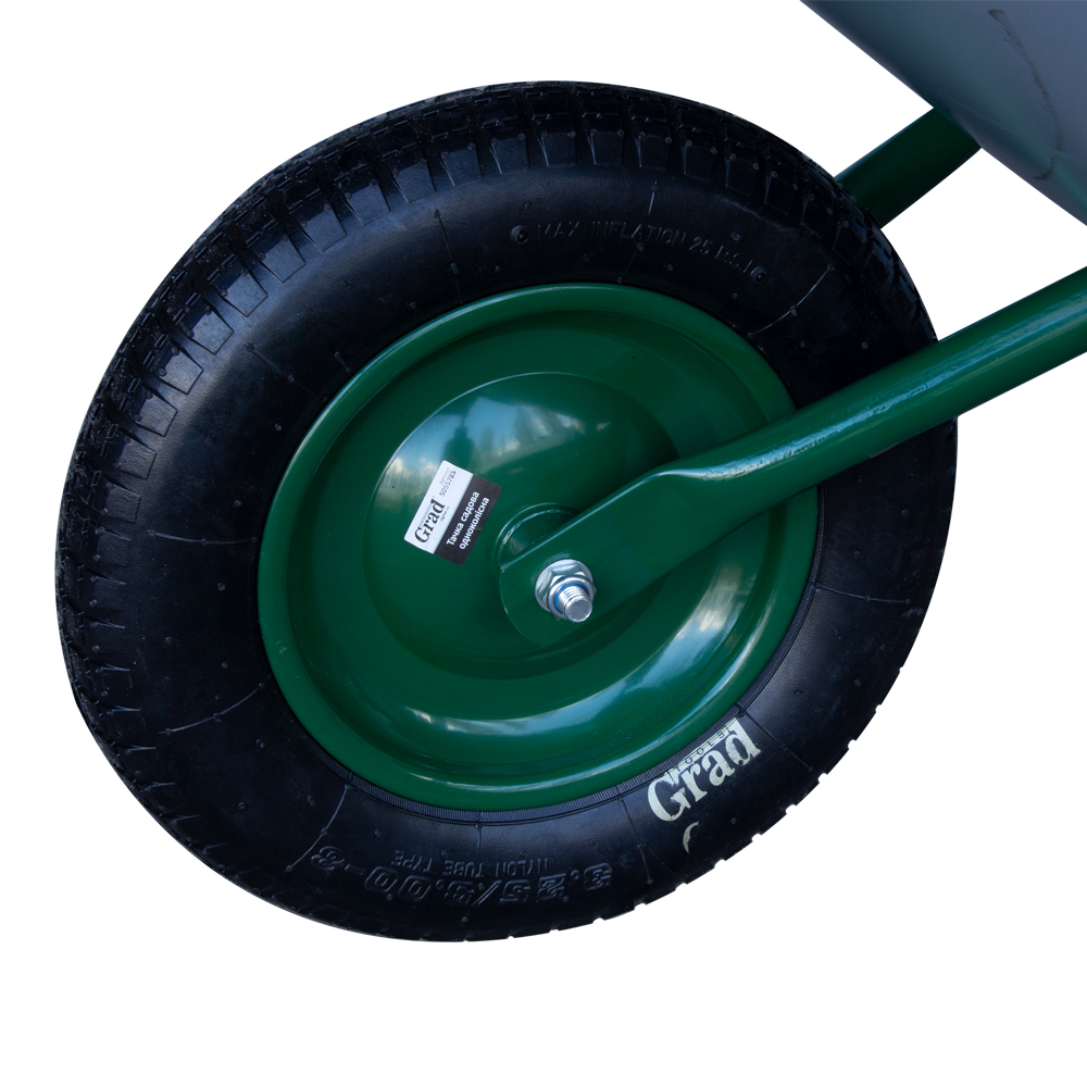 Тачка садова Grad одноколісна 65 л 100 кг колесо 14"
