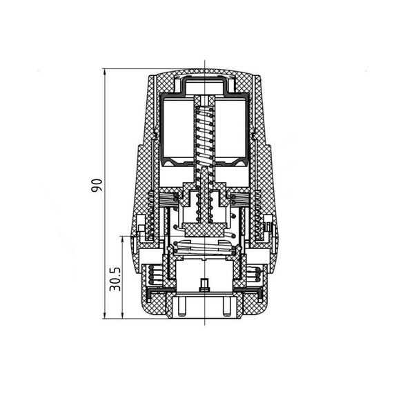 Термоголовка Thermo Alliance Forte Click System (TAF303)