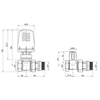 Термокомплект Icma 3/4" с антипротечкой прямой (№KIT_1100+775-940+815-940)