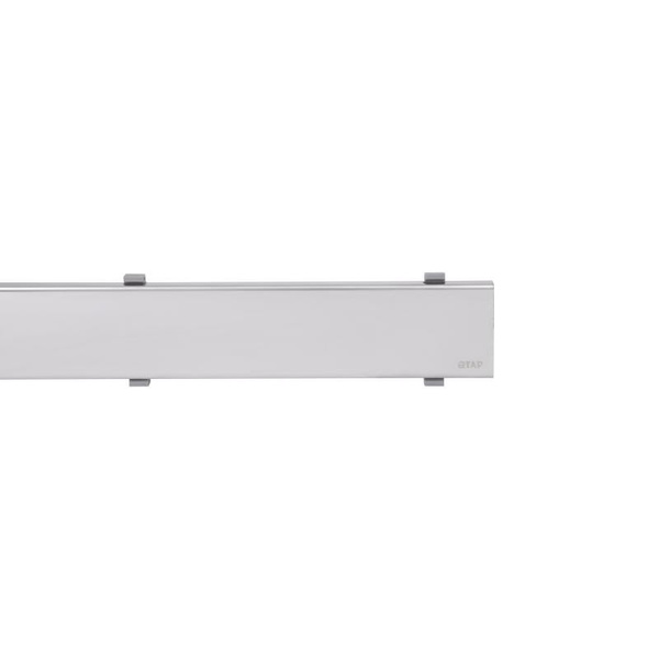 Трап Qtap Dry Tile304-700 линейный с сухим затвором под плитку 700 мм