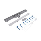 Трап Qtap Dry Tile304-800 линейный с сухим затвором под плитку 800 мм