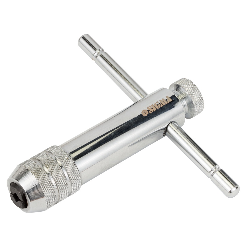 Тримач для мітчиків Sigma М5-М12 Т-образний храповий