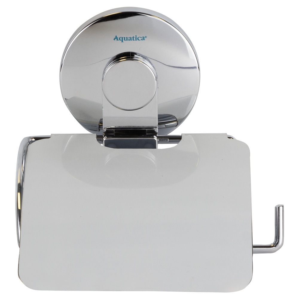 Тримач для туалетного паперу Aquatica s38 на вакуумній присосці 129×102×168 мм