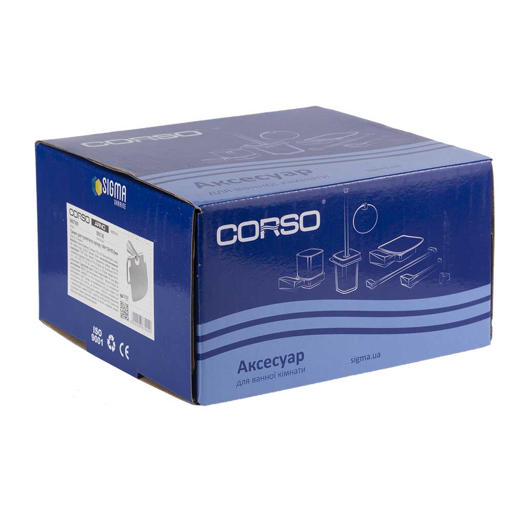 Держатель для туалетной бумаги Corso Arno 149×138×93.5 мм