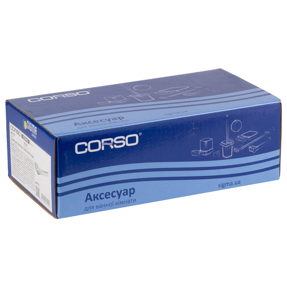 Тримач для туалетного паперу Corso Como 156×75×36 мм