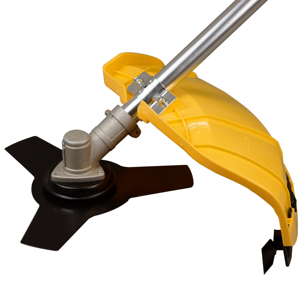 Тример Sigma бензиновий 2.4 кВт 43.0 см³ жорсткий вал U-ручка (котушка, ніж) (з 2х частин)