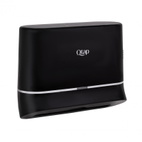 Тримач для паперових рушників Qtap Pohodli 300 мм Black (Pobut) (QTDR600BP)