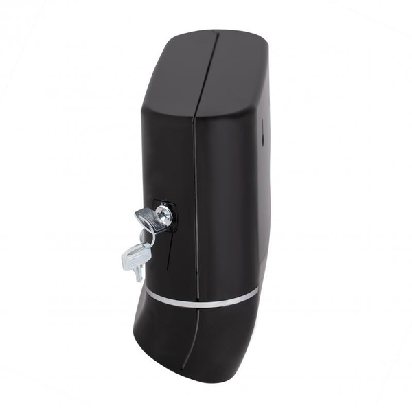 Тримач для паперових рушників Qtap Pohodli 300 мм Black (Pobut) (QTDR600BP)