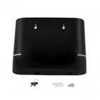 Тримач для паперових рушників Qtap Pohodli 300 мм Black (Pobut) (QTDR600BP)