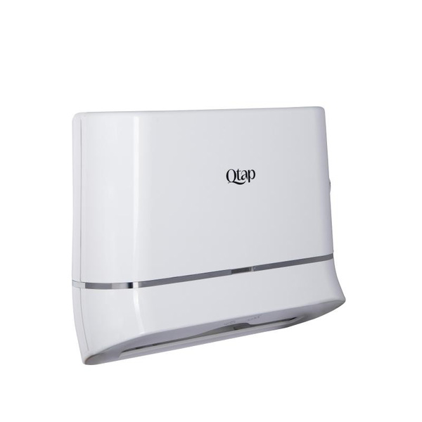 Тримач для паперових рушників Qtap Pohodli 300 мм White (Držák) (QTDR600WP)