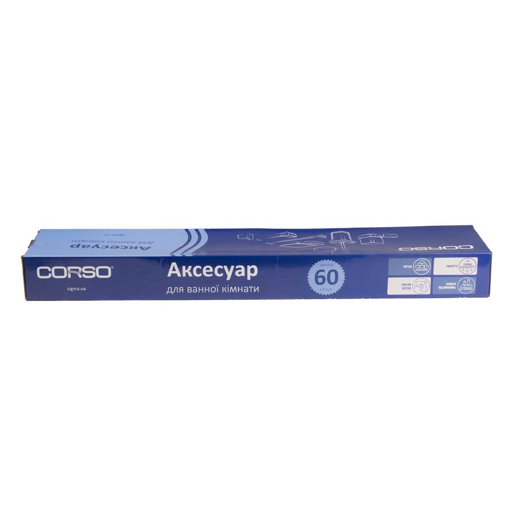Держатель для полотенец Corso Arno 600×70×30 мм