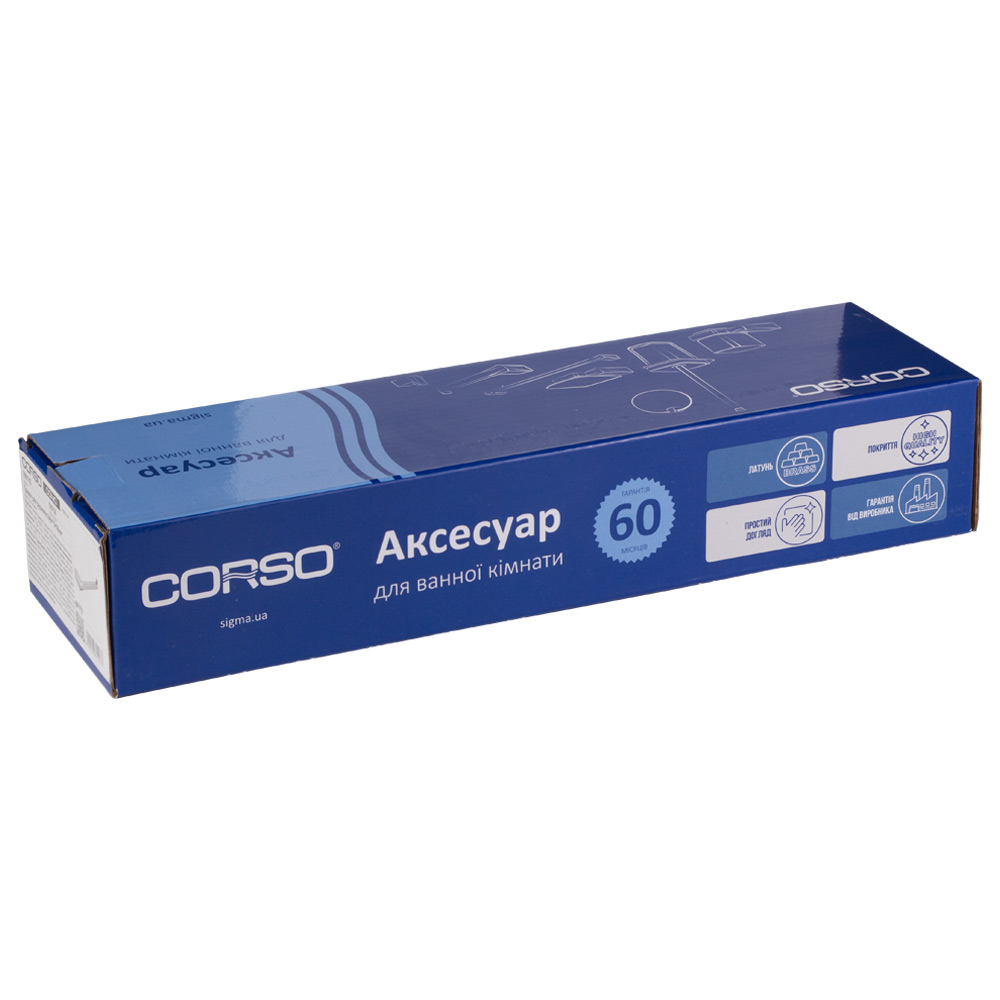 Тримач для рушників Corso Como 248×75×36 мм