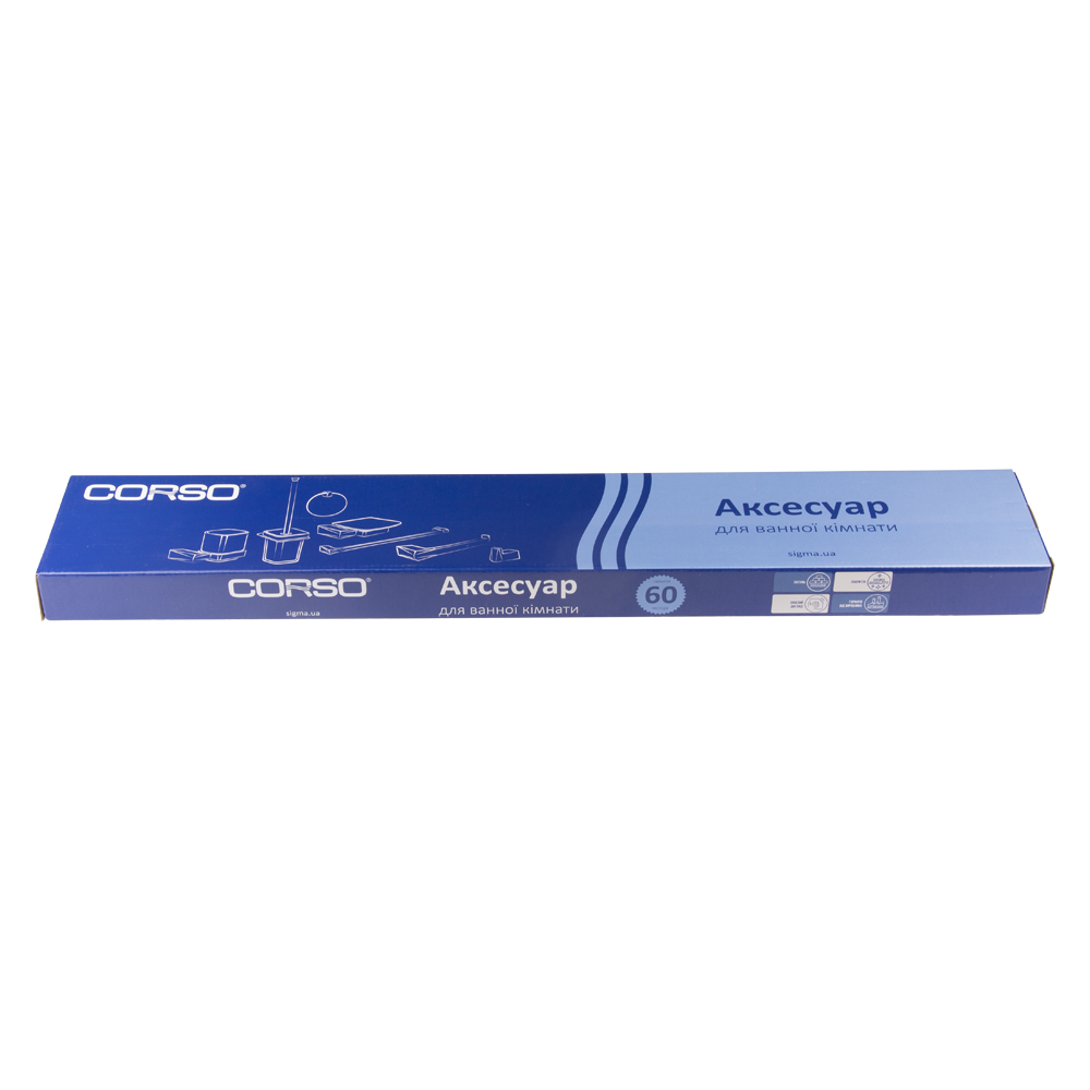 Держатель для полотенец Corso Vico 600×75×27 мм (B)