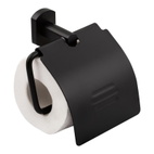 Тримач для туалетного паперу Qtap Liberty Black (QTLIBBLM1151)