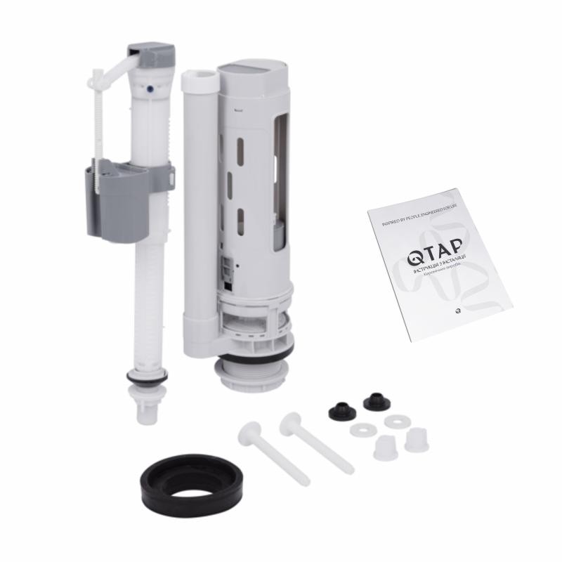 Унітаз-компакт Qtap Kalao безободковий із сидінням Soft-close (QT08221213AW)
