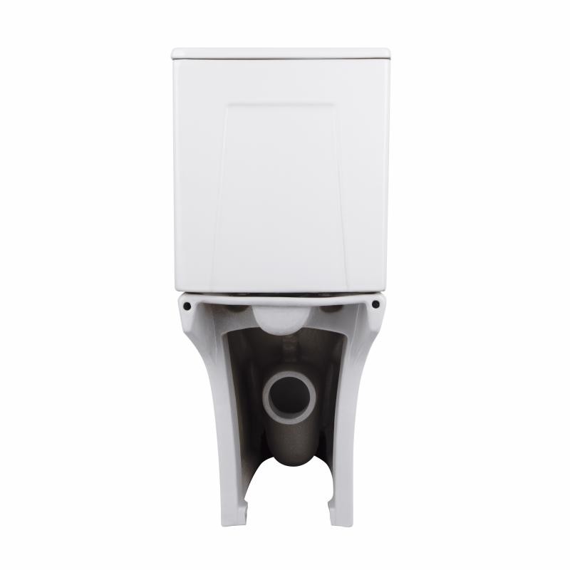 Унітаз-компакт Qtap Presto безободковий із сидінням Soft-close (QT24221217AW)