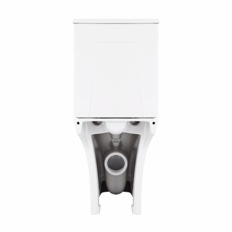 Унітаз-компакт Qtap Presto Quadro безободковий з сидінням Soft-close (QT24221215AW)