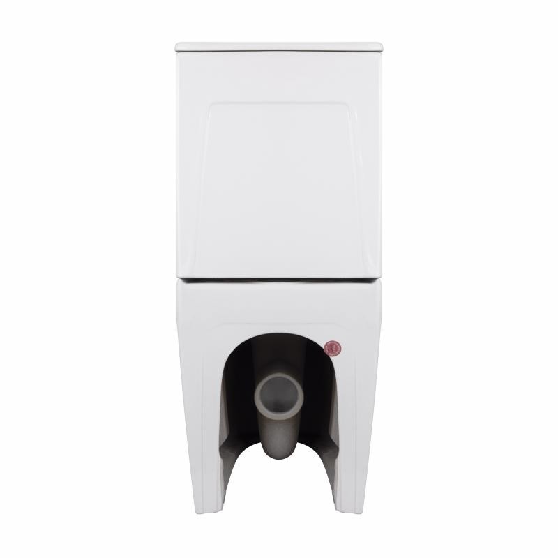 Унітаз-компакт Qtap Scorpio безободковий Ultra Quiet з сидінням Soft-close (QT14226088AW)