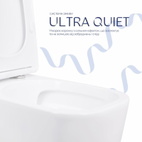 Унитаз напольный Qtap Aquarius Ultra Quiet 620 x 355 x 790 мм с сиденьем Soft-close, White (QTAQAW27W49262)