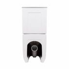 Унитаз напольный Qtap Aquarius Ultra Quiet 620 x 355 x 790 мм с сиденьем Soft-close, White (QTAQAW27W49262)