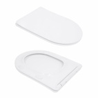 Унітаз підлоговий Qtap Arvin Ultra Quiet 630 x 350 x 795 мм, із сидінням Soft-close, White (QTARV27W49259)