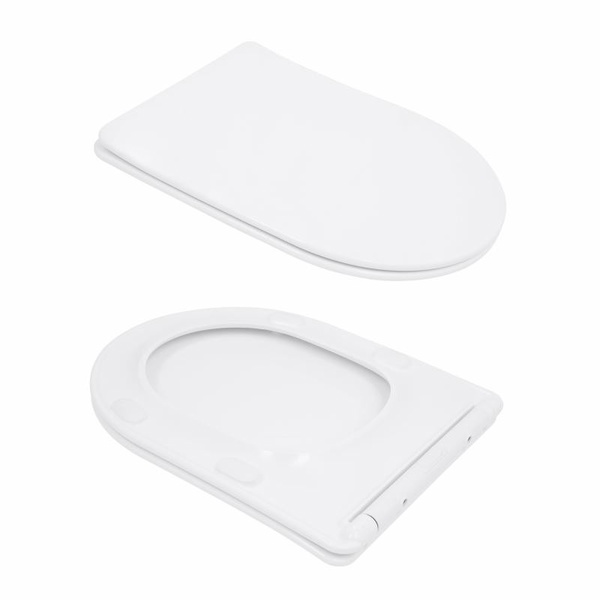 Унітаз підлоговий Qtap Arvin Ultra Quiet 630 x 350 x 795 мм, із сидінням Soft-close, White (QTARV27W49259)