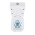Унітаз підлоговий безободковий із сидінням Qtap Crow Eco Soft-close (QTCRO27W48750)