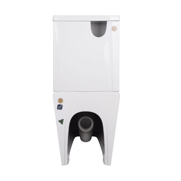 Унітаз підлоговий безободковий із сидінням Qtap Crow Eco Soft-close (QTCRO27W48750)