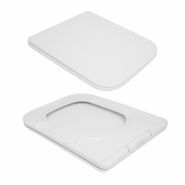 Унитаз напольный Qtap Crow Eco Ultra Quiet безободковый с сиденьем Soft-close (QTCRO27W51030)