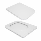 Унітаз підлоговий Qtap Crow Ultra Quiet безобідковий з сидінням Soft-close (QTCRO27W51028)