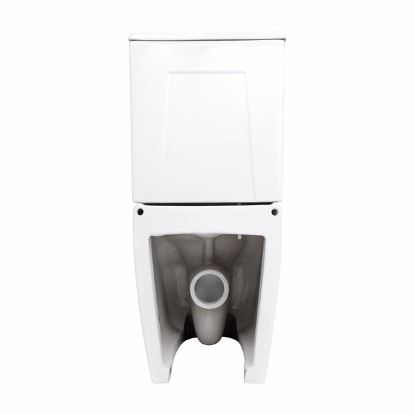 Унитаз напольный Qtap Evia Ultra Quiet 630 x 350 x 795 мм, с сиденьем Soft-close, White (QTEVI27W49258)