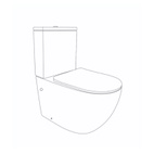 Унітаз підлоговий Qtap Jay Ultra Quiet із сидінням Soft-close 640 x 360 x 835 мм White (QT07222175TW)