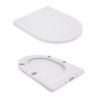 Унітаз підлоговий Qtap Jay Ultra Quiet із сидінням Soft-close 640 x 360 x 835 мм White (QT07222175TW)