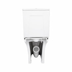 Унитаз напольный Qtap Presto Quadro безободковый с сиденьем Soft-close (QTPRE27W51021)