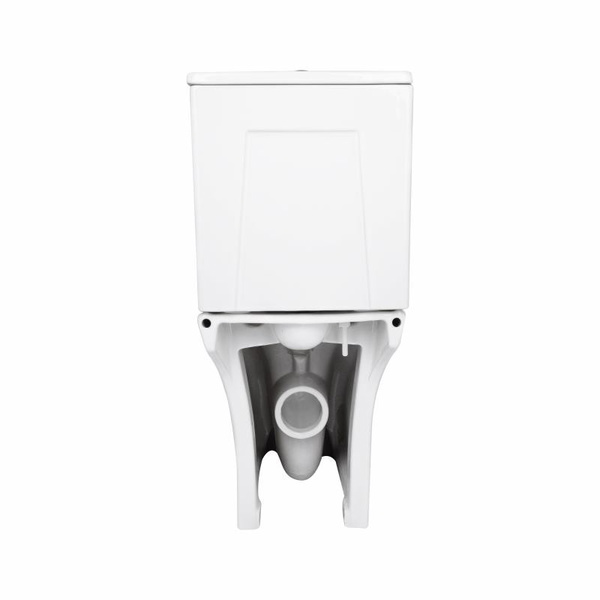 Унитаз напольный Qtap Presto Quadro безободковый с сиденьем Soft-close (QTPRE27W51021)