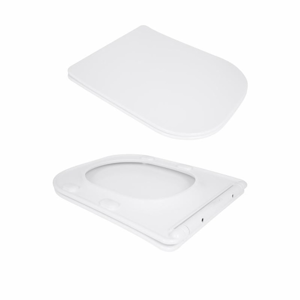 Унитаз напольный Qtap Stork Ultra Quiet 630 x 350 x 805 мм, с сиденьем Soft-close, White (QTSTO27W49260)