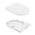 Унитаз напольный с сидением Qtap Swan Eco Ultra Quiet Soft-close 640 x 360 x 835 мм White (QTSWA27W48748)
