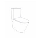 Унітаз підлоговий Qtap Swan Ultra Quiet із сидінням Soft-close 640 x 360 x 835 мм White (QT16222182TW)