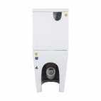 Унітаз підлоговий Qtap Swan Ultra Quiet із сидінням Soft-close 640 x 360 x 835 мм White (QT16222182TW)