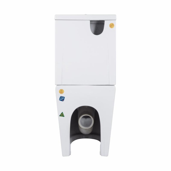 Унітаз підлоговий Qtap Swan Ultra Quiet із сидінням Soft-close 640 x 360 x 835 мм White (QT16222182TW)