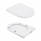 Унітаз підлоговий Qtap Swan Ultra Quiet із сидінням Soft-close 640 x 360 x 835 мм White (QT16222182TW)