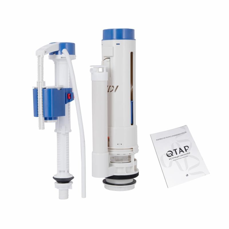 Унітаз підлоговий Qtap Tern Ultra Quiet безобідковий із сидінням Soft-Close White (QT17226003AW)