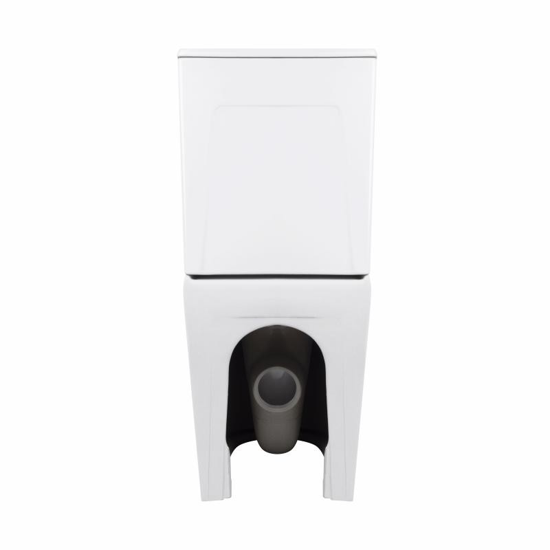 Унітаз підлоговий Qtap Virgo Ultra Quiet безобідковий з сидінням Soft-close WHITE (QT18226092AW)