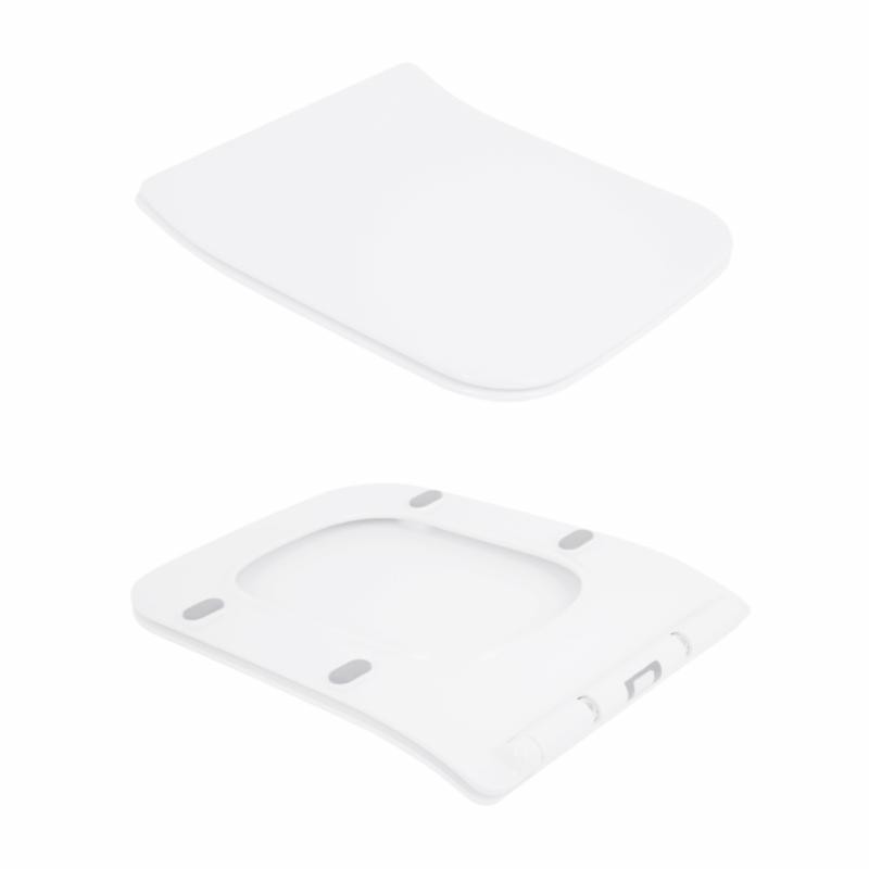 Унітаз підвісний Qtap Crow Rimless безобідковий із сидінням Soft-close (QT05335170W)