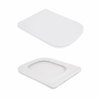 Унітаз підвісний Qtap Crow Ultra Quiet безободковий із сидінням Soft-close QT05335170W