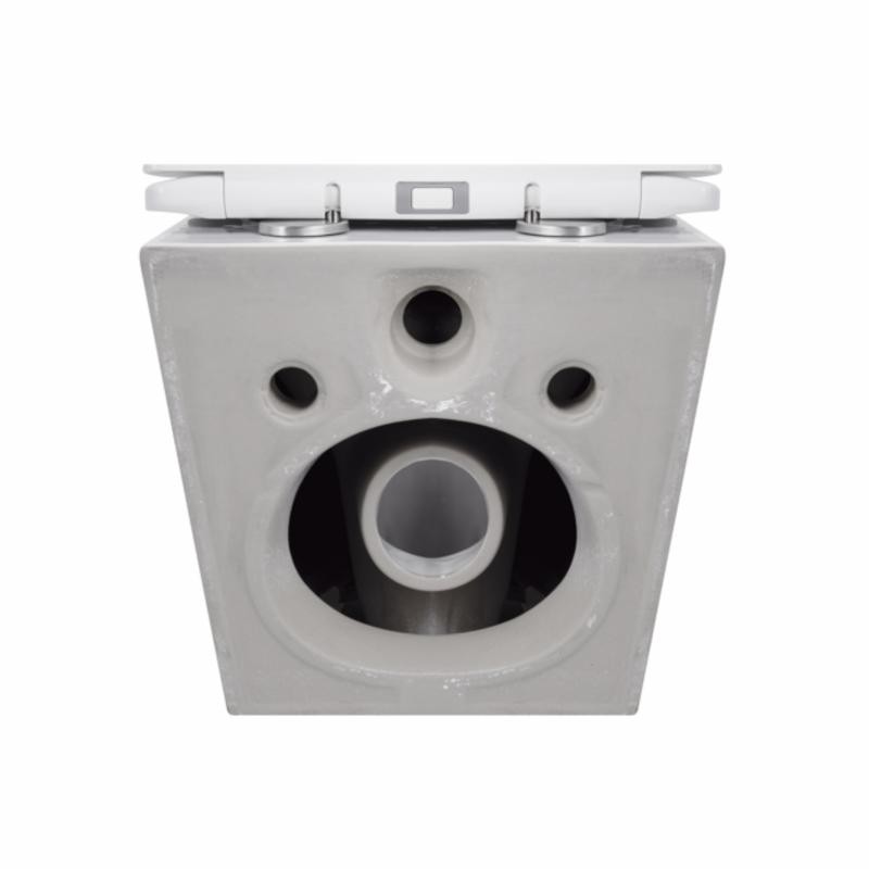 Унітаз підвісний Qtap Jay безобідковий із сидінням Soft-close (QT07335176W)